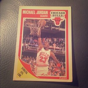 Michael Jordan card.
